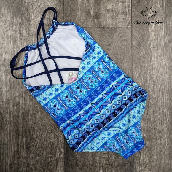 Kanu Surf Jasmine Halter One Piece Size 7 - Picture 4 of 4